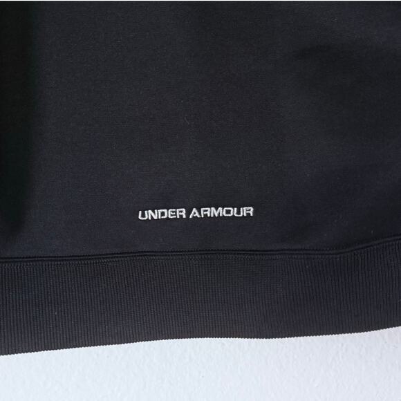 Under Armour Hooded Sweatshirt Pullover Hoodie Women's Size Small Black - Picture 4 of 8